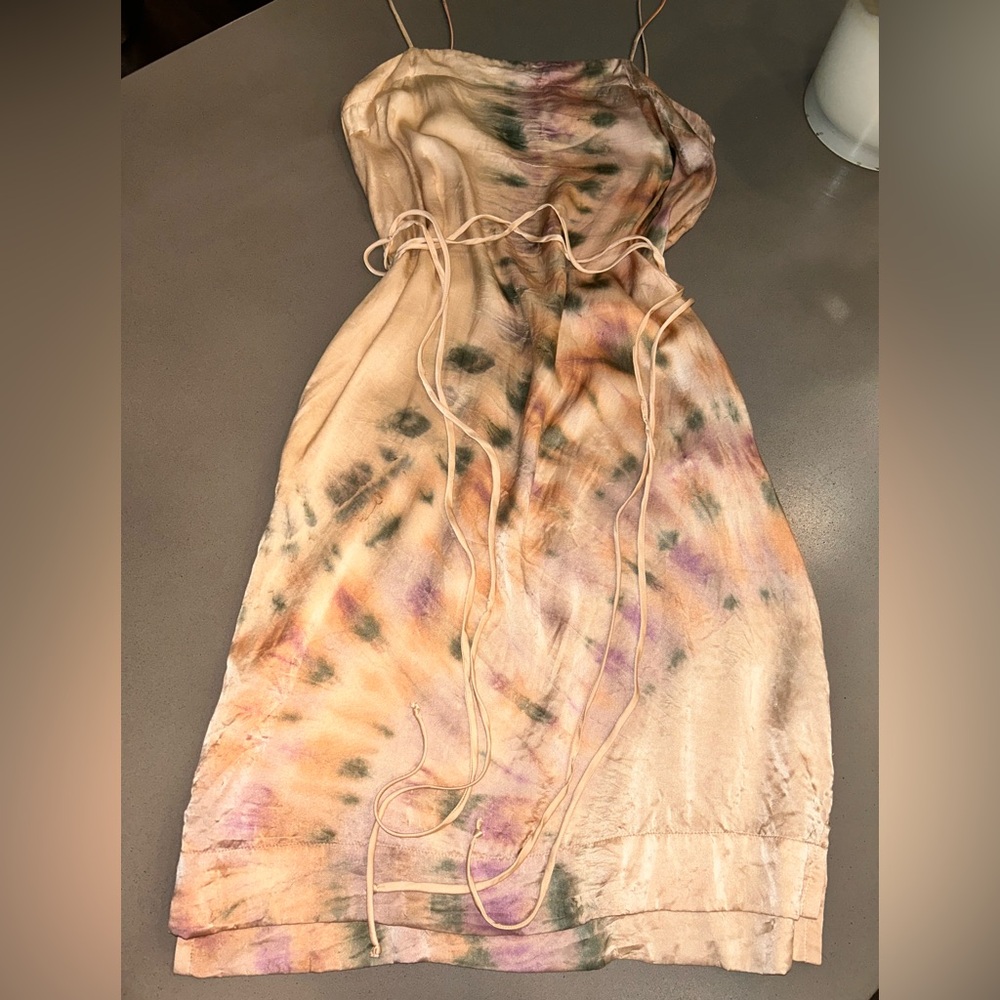 Beautiful silk print Dress